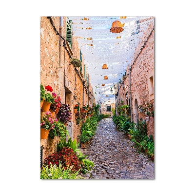 Fotocuadro de cristal elegante para hogar vertical Mallorca, España