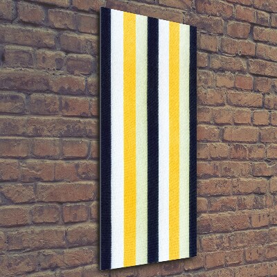 Cuadro de vidrio templado 4mm para pared vertical Fondo rayado