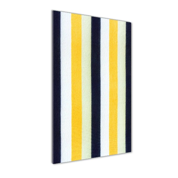 Cuadro de vidrio templado 4mm para pared vertical Fondo rayado