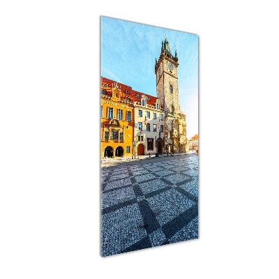 Cuadro de vidrio templado 4mm para pared vertical Praga, República Checa