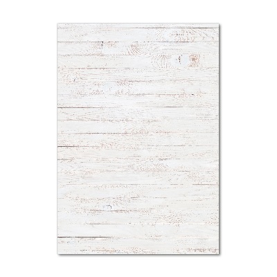 Cuadro decorativo en cristal con canto pulido vertical Fondo de madera