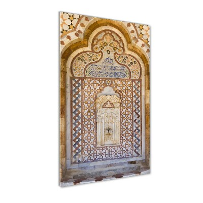 Fotocuadro de cristal elegante para hogar vertical Palacio Libanés