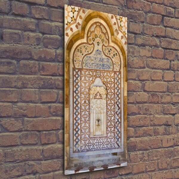 Fotocuadro de cristal elegante para hogar vertical Palacio Libanés