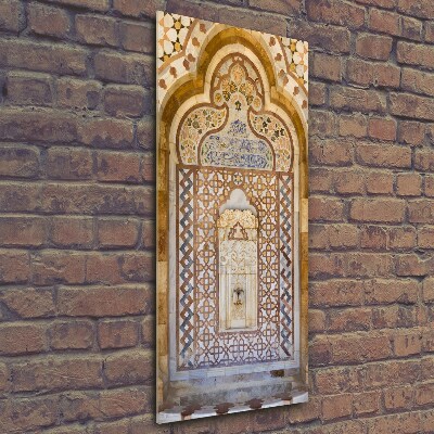 Fotocuadro de cristal elegante para hogar vertical Palacio Libanés