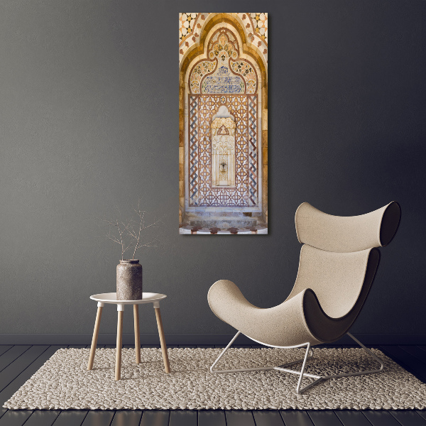 Fotocuadro de cristal elegante para hogar vertical Palacio Libanés