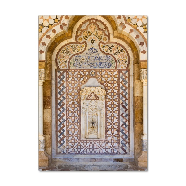 Fotocuadro de cristal elegante para hogar vertical Palacio Libanés