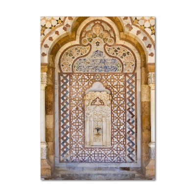 Fotocuadro de cristal elegante para hogar vertical Palacio Libanés