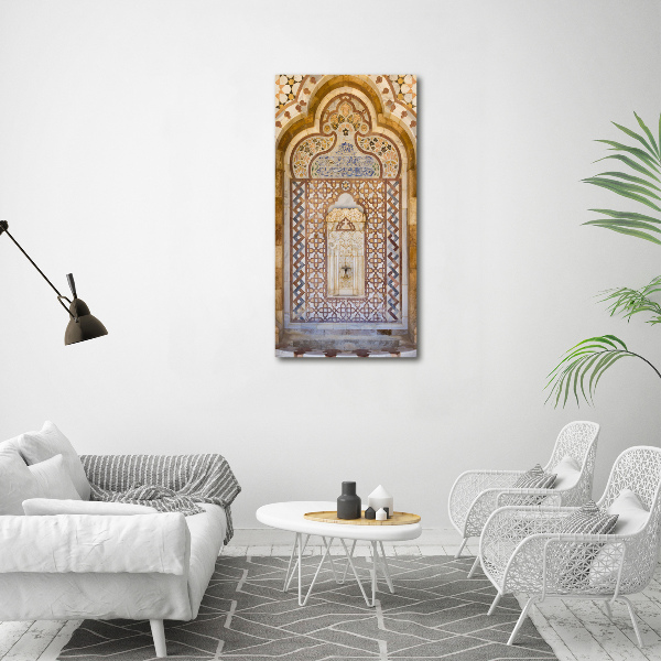 Fotocuadro de cristal elegante para hogar vertical Palacio Libanés