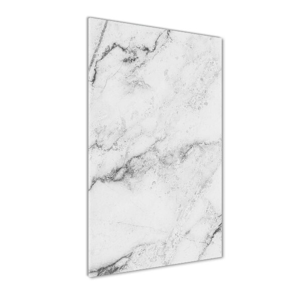 Cuadro de vidrio templado 4mm para pared vertical Fondo de mármol