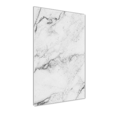 Cuadro de vidrio templado 4mm para pared vertical Fondo de mármol