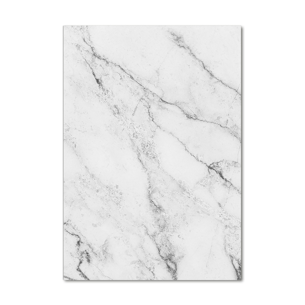 Cuadro de vidrio templado 4mm para pared vertical Fondo de mármol