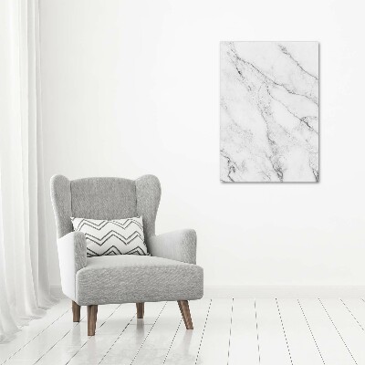 Cuadro de vidrio templado 4mm para pared vertical Fondo de mármol