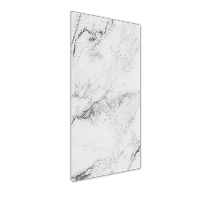 Cuadro de vidrio templado 4mm para pared vertical Fondo de mármol