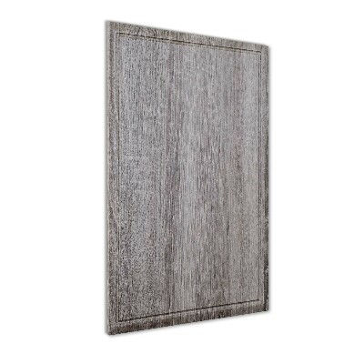 Fotocuadro de cristal elegante para hogar vertical Madera
