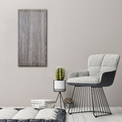 Fotocuadro de cristal elegante para hogar vertical Madera