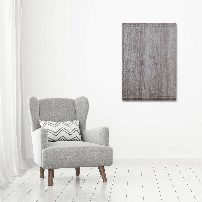 Fotocuadro de cristal elegante para hogar vertical Madera