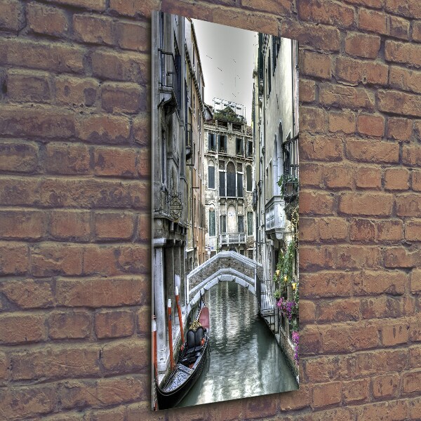 Fotocuadro de cristal elegante para hogar vertical Venecia, Italia