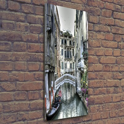 Fotocuadro de cristal elegante para hogar vertical Venecia, Italia