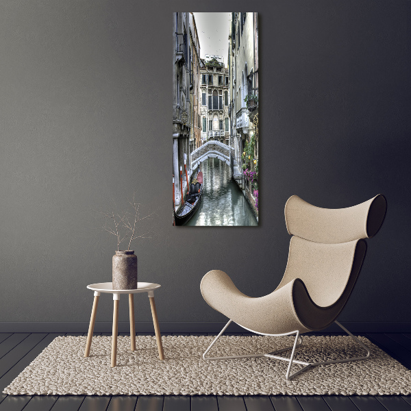 Fotocuadro de cristal elegante para hogar vertical Venecia, Italia