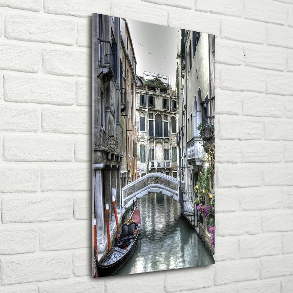 Fotocuadro de cristal elegante para hogar vertical Venecia, Italia