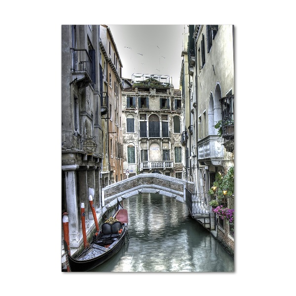 Fotocuadro de cristal elegante para hogar vertical Venecia, Italia