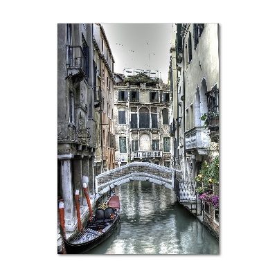 Fotocuadro de cristal elegante para hogar vertical Venecia, Italia