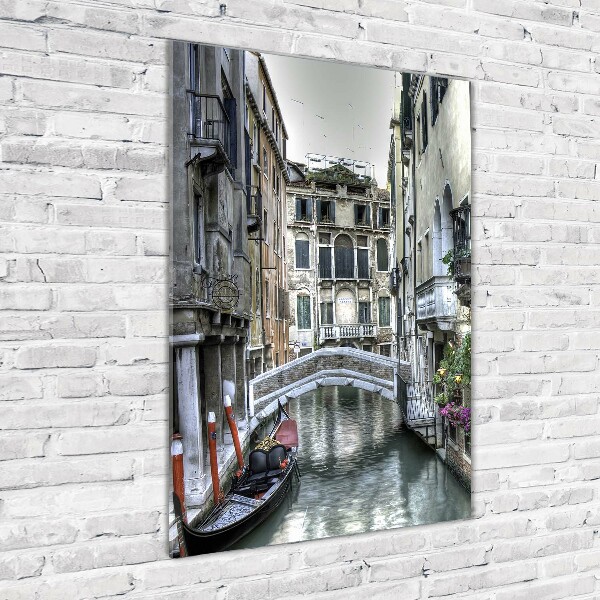 Fotocuadro de cristal elegante para hogar vertical Venecia, Italia