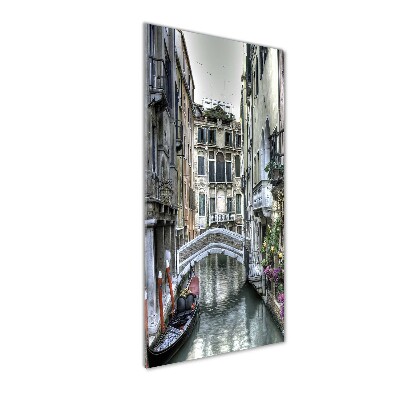 Fotocuadro de cristal elegante para hogar vertical Venecia, Italia