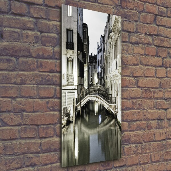 Fotocuadro de cristal elegante para hogar vertical Venecia, Italia