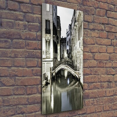 Fotocuadro de cristal elegante para hogar vertical Venecia, Italia