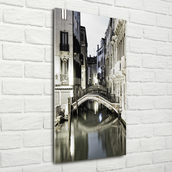 Fotocuadro de cristal elegante para hogar vertical Venecia, Italia
