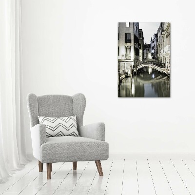 Fotocuadro de cristal elegante para hogar vertical Venecia, Italia