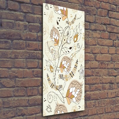 Fotocuadro de cristal elegante para hogar vertical Adornos