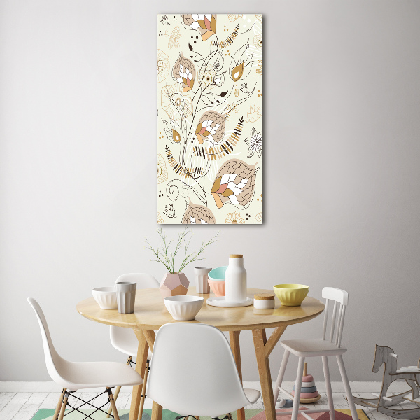 Fotocuadro de cristal elegante para hogar vertical Adornos