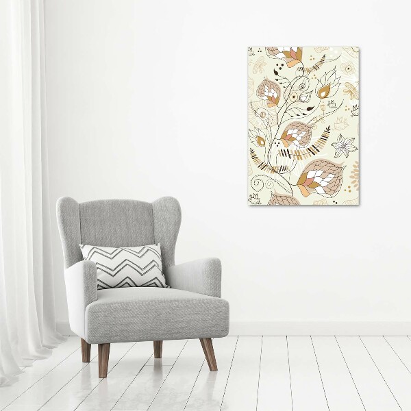 Fotocuadro de cristal elegante para hogar vertical Adornos