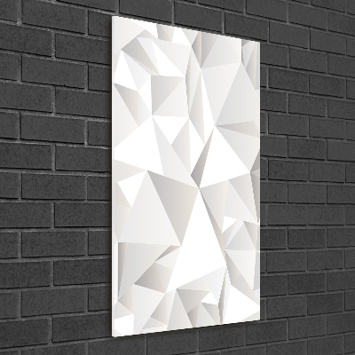 Cuadro de vidrio templado 4mm para pared vertical Fondo abstracto