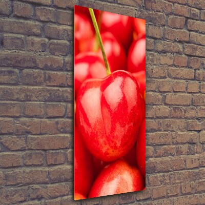 Fotocuadro de cristal elegante para hogar vertical Guindas