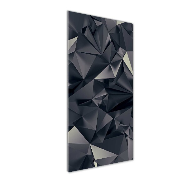 Cuadro de vidrio templado 4mm para pared vertical Fondo abstracto