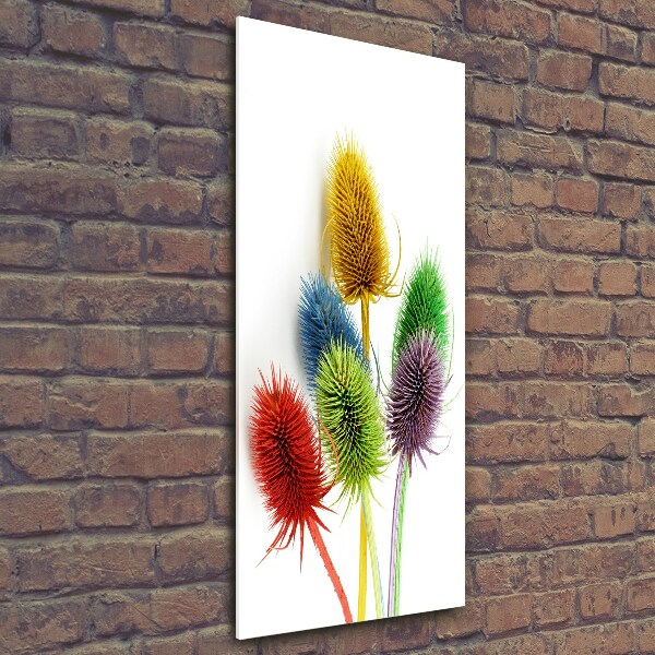 Fotocuadro de cristal elegante para hogar vertical Cardo