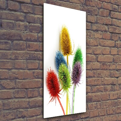 Fotocuadro de cristal elegante para hogar vertical Cardo