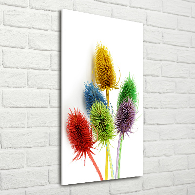 Fotocuadro de cristal elegante para hogar vertical Cardo