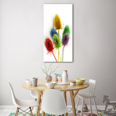 Fotocuadro de cristal elegante para hogar vertical Cardo