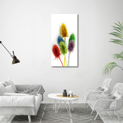 Fotocuadro de cristal elegante para hogar vertical Cardo