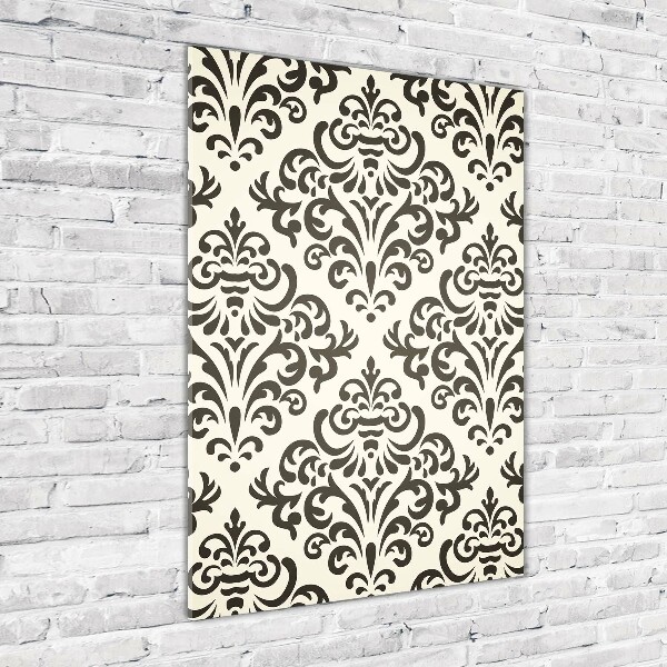 Cuadro de vidrio templado 4mm para pared vertical Fondo de adornos