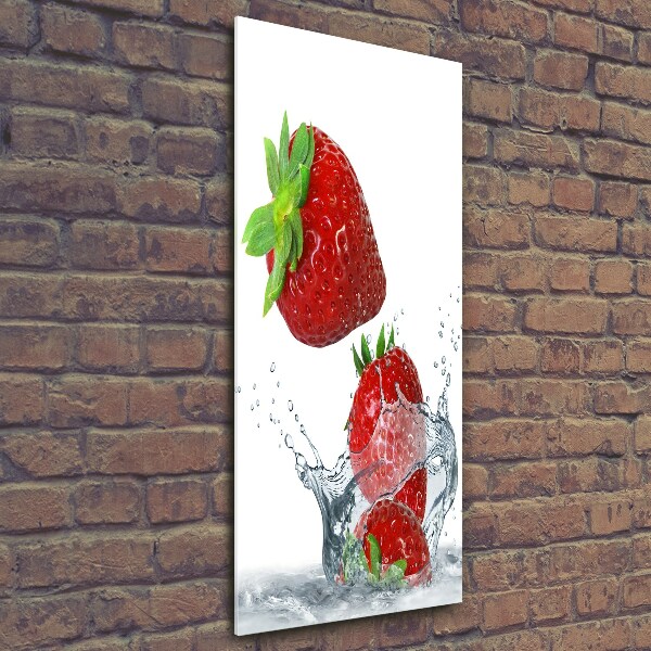 Cuadro de vidrio templado 4mm para pared vertical fresas