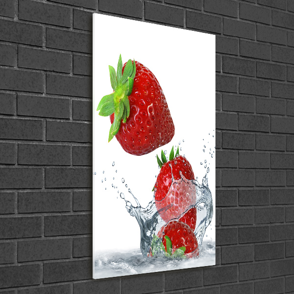 Cuadro de vidrio templado 4mm para pared vertical fresas