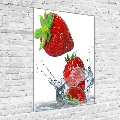 Cuadro de vidrio templado 4mm para pared vertical fresas