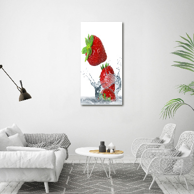 Cuadro de vidrio templado 4mm para pared vertical fresas