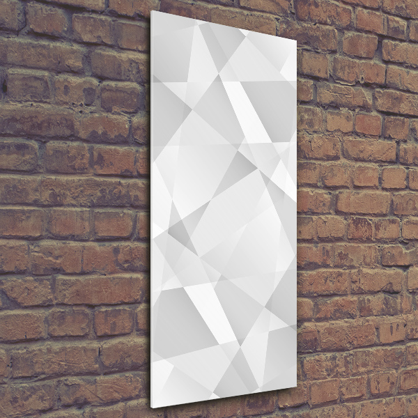 Cuadro de vidrio templado 4mm para pared vertical Fondo abstracto