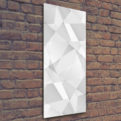 Cuadro de vidrio templado 4mm para pared vertical Fondo abstracto
